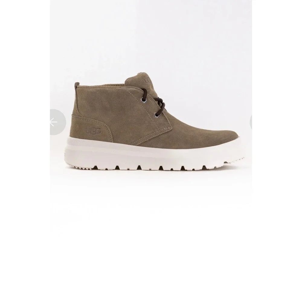 UGG Burleigh Chukka Boots Alp Suede Mens 13 Olive Green 1151773 New